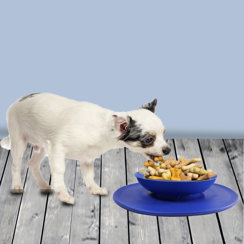 Silicone Suction Cup Folding Bowl for Dogs | Luxury Home Accessories | Heulog Glow