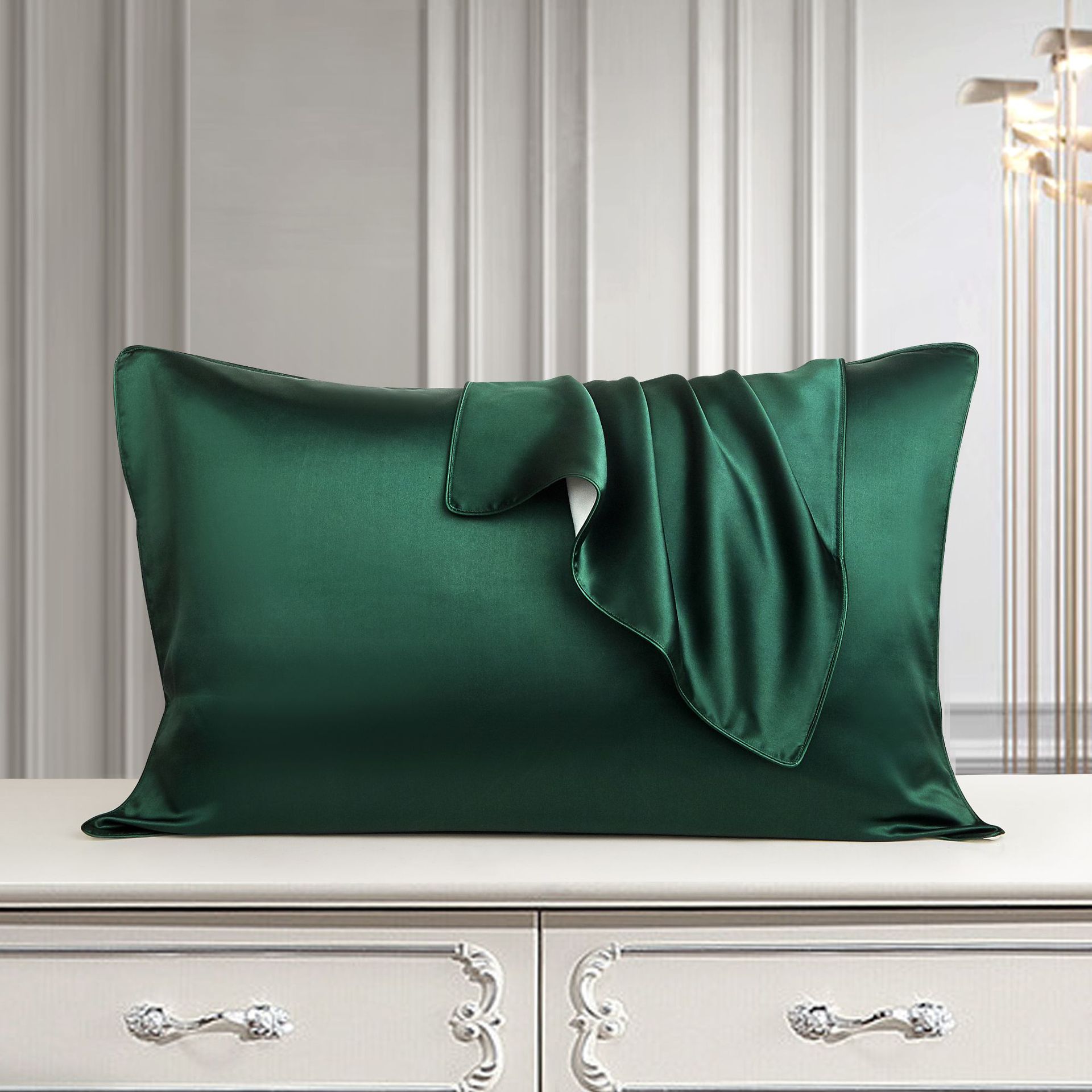 Silk Pillow Case Pure Silk Pillowcase Real Silk Pillowcase Natural Silk Pillowcase | Luxury Home Accessories | Heulog Glow