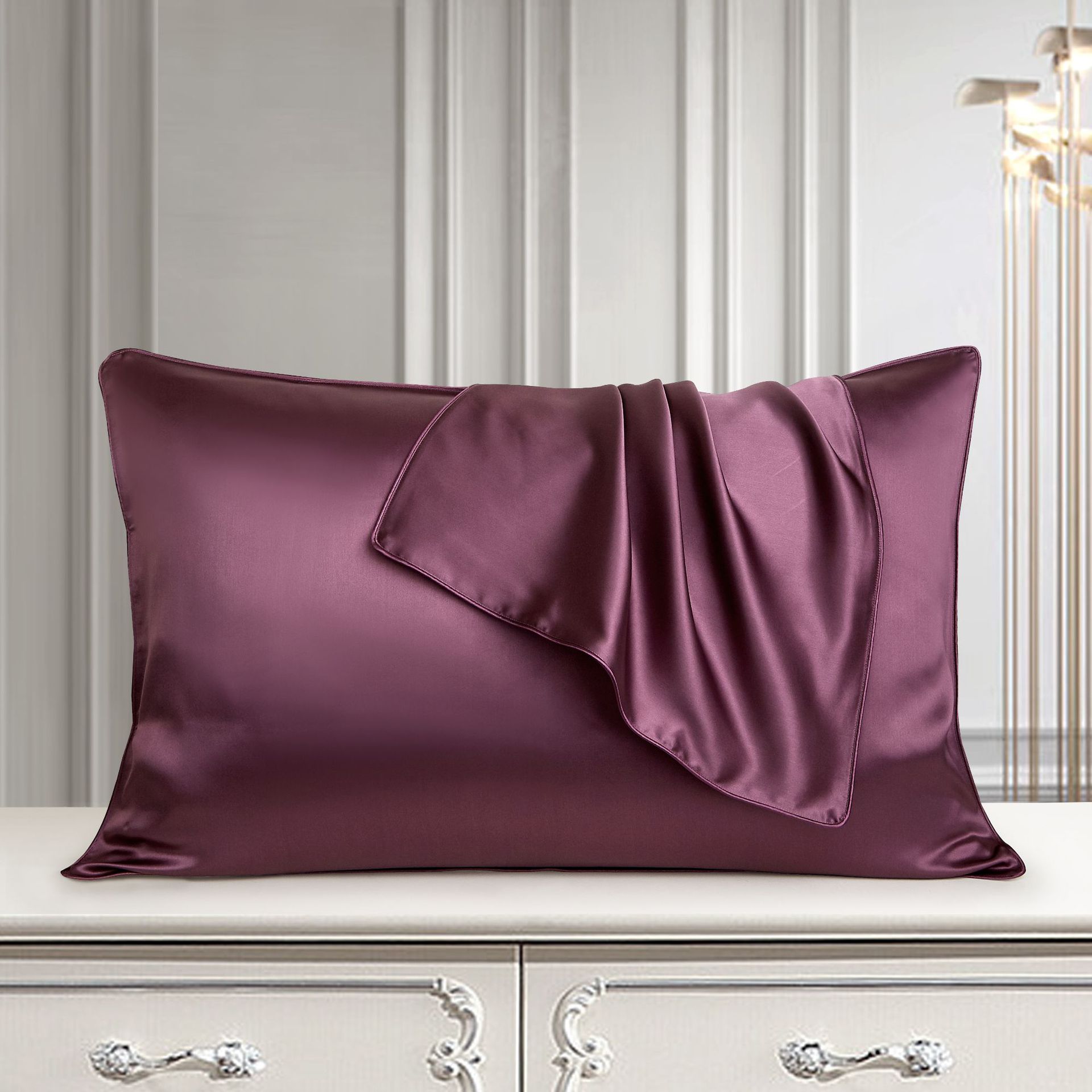 Silk Pillow Case Pure Silk Pillowcase Real Silk Pillowcase Natural Silk Pillowcase | Luxury Home Accessories | Heulog Glow