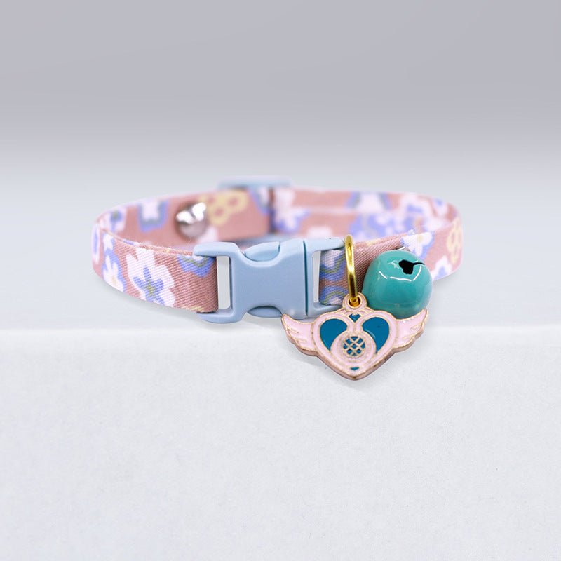 Simple And Cute Cat Rainbow Silent Bell Collar | Luxury Home Accessories | Heulog Glow