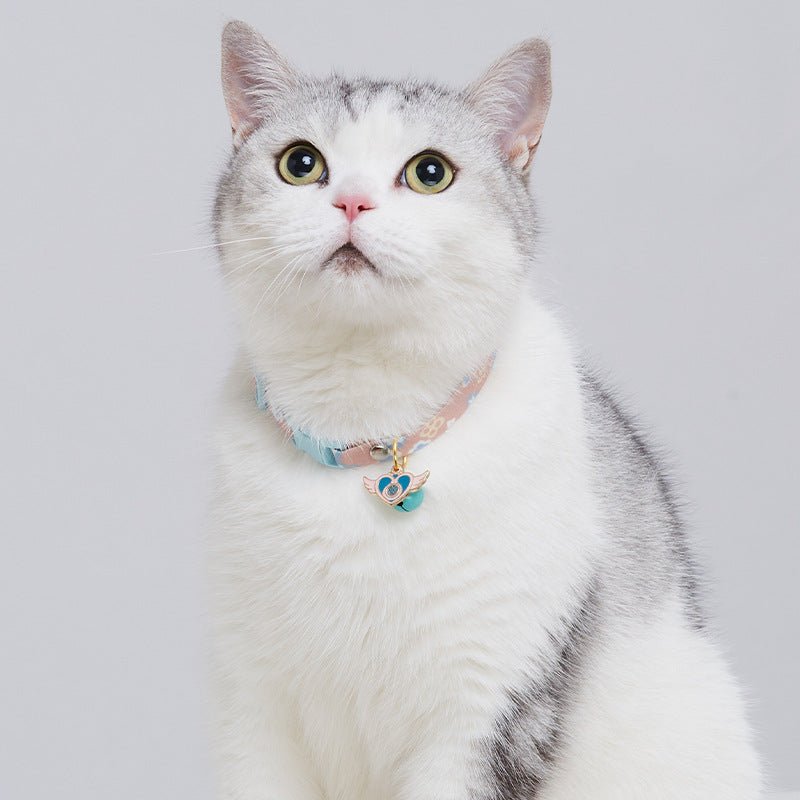Simple And Cute Cat Rainbow Silent Bell Collar | Luxury Home Accessories | Heulog Glow
