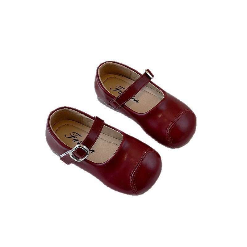 Simple And Versatile Leather Shoes For Little Girls | Luxury Home Accessories | Heulog Glow