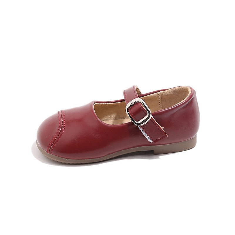 Simple And Versatile Leather Shoes For Little Girls | Luxury Home Accessories | Heulog Glow