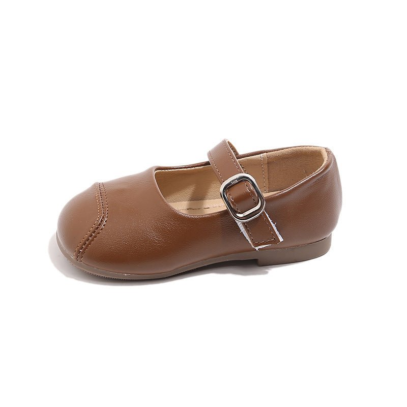 Simple And Versatile Leather Shoes For Little Girls | Luxury Home Accessories | Heulog Glow