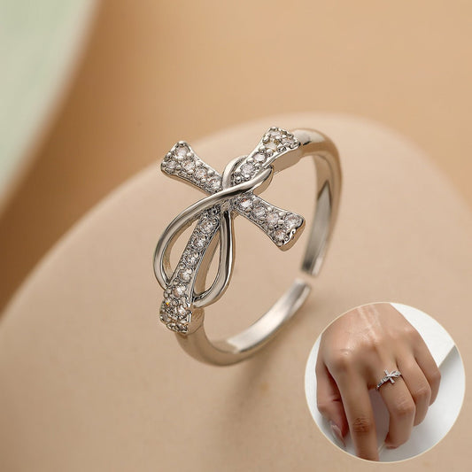 Simple Color Matching Copper Ring Fashion Cross Evil Rings For Women Girl Finger Accessories Party Jewelry Gift | Luxury Home Accessories | Heulog Glow
