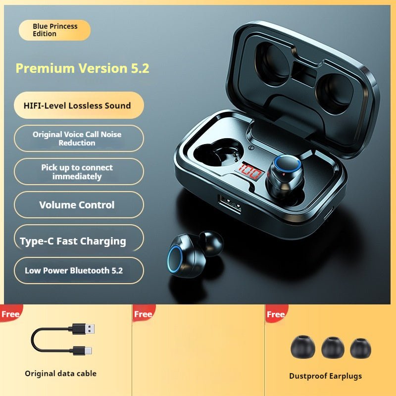 Simple Home Earbuds Wireless Bluetooth Headset | Luxury Home Accessories | Heulog Glow