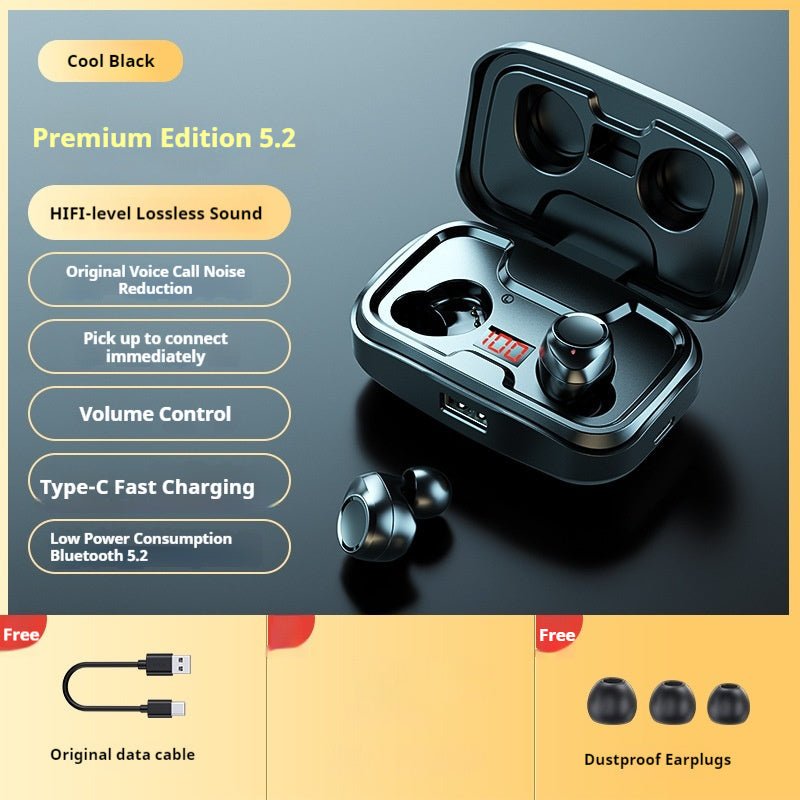 Simple Home Earbuds Wireless Bluetooth Headset | Luxury Home Accessories | Heulog Glow
