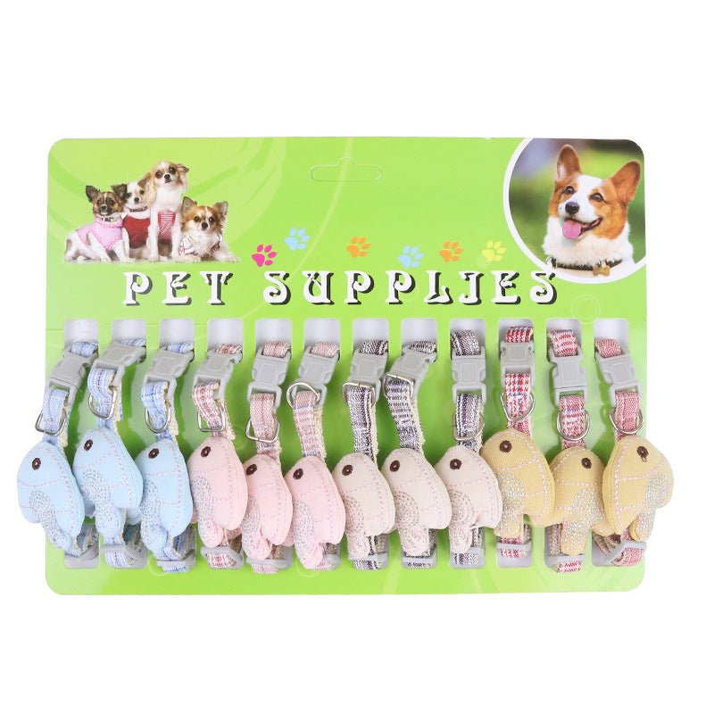 Simple Small Fish-shaped Pet Collar Cat Collar | Luxury Home Accessories | Heulog Glow