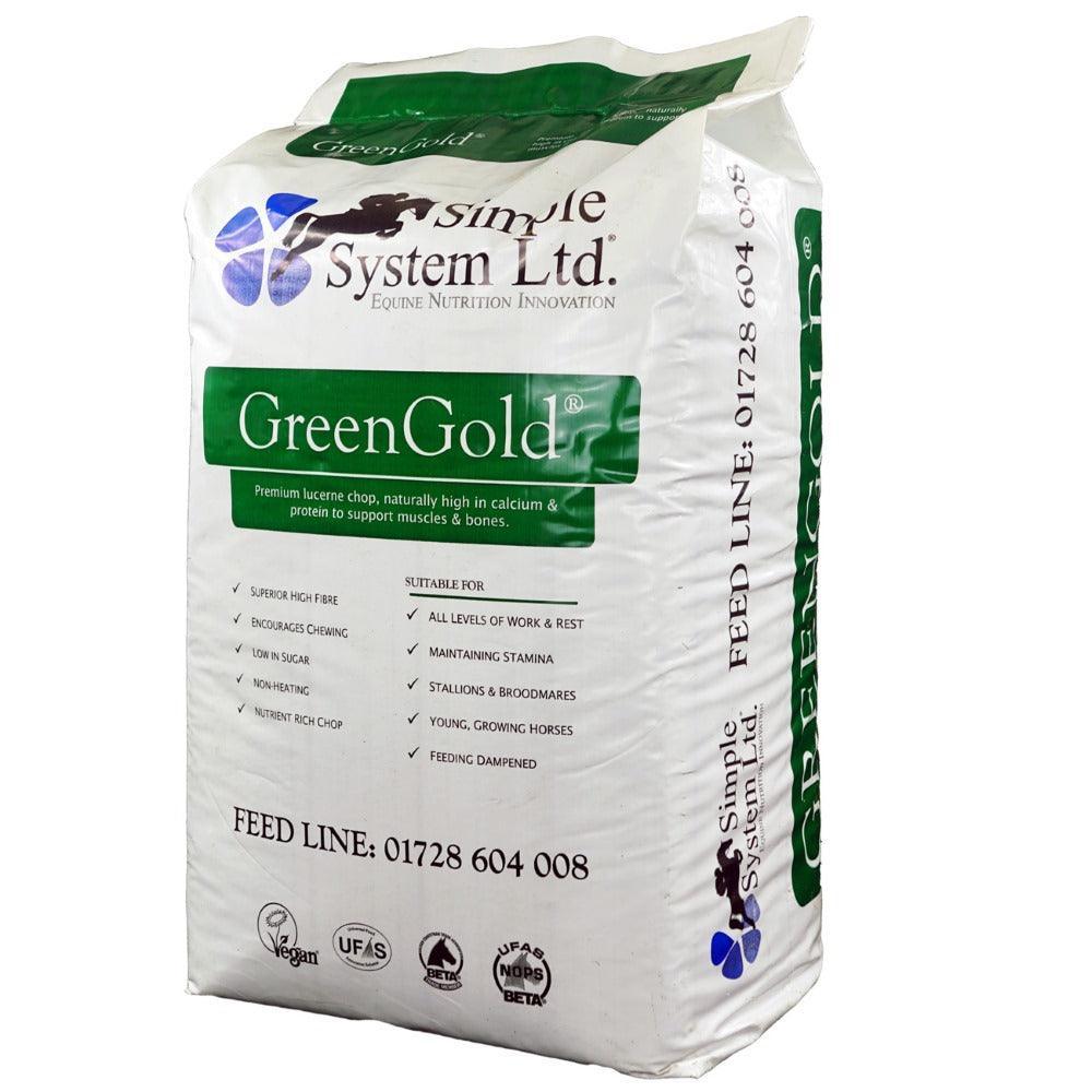 Simple System Green Gold Lucerne | Luxury Home Accessories | Heulog Glow