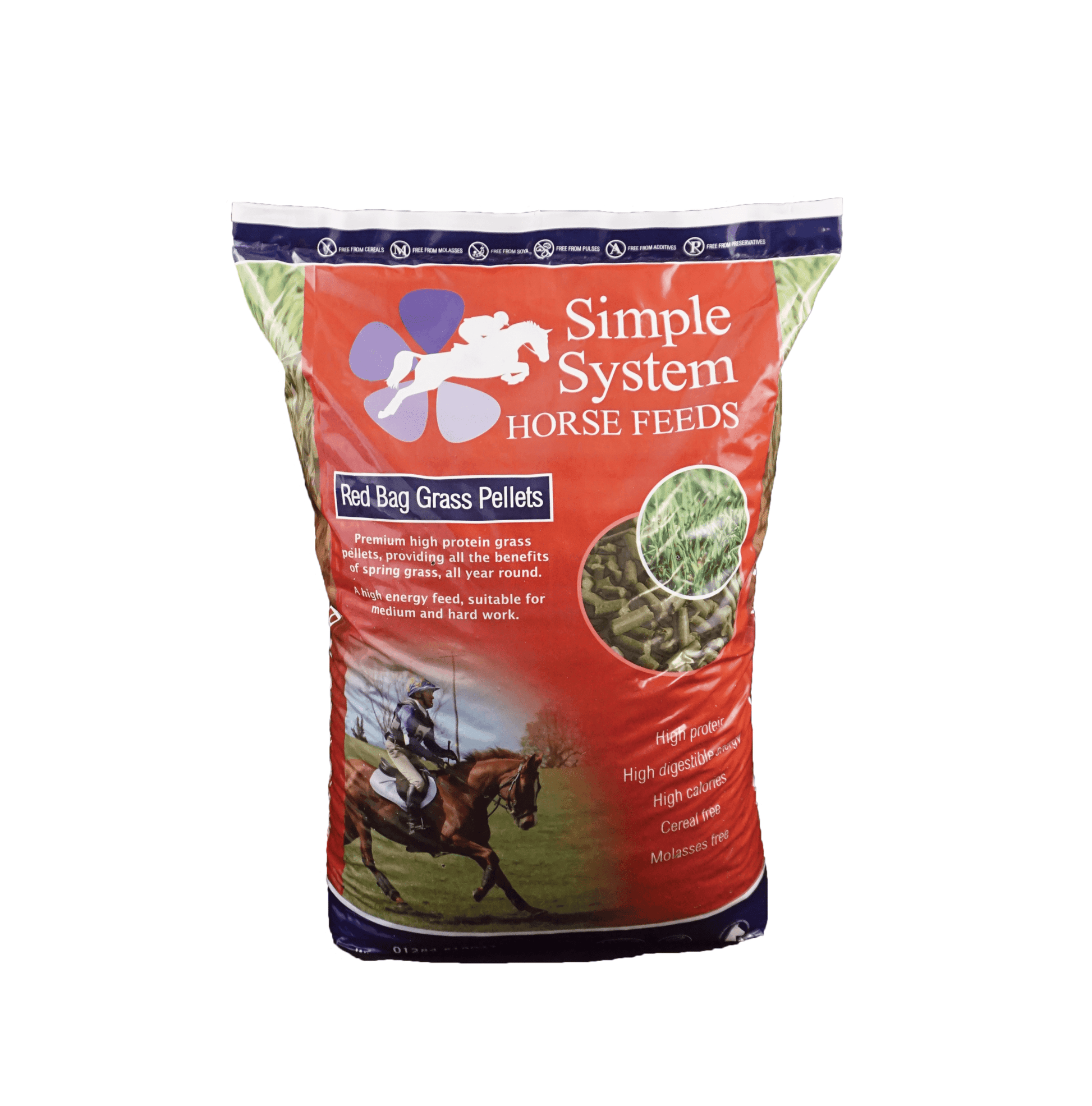 Simple System Red Bag Grass Pellet | Luxury Home Accessories | Heulog Glow