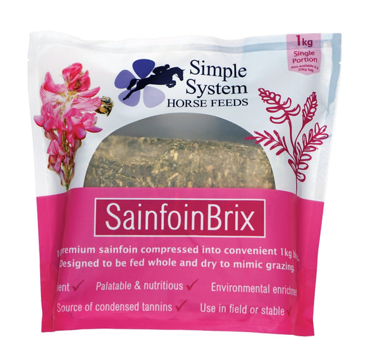 Simple System Sainfoin Brix Single 1kg | Luxury Home Accessories | Heulog Glow