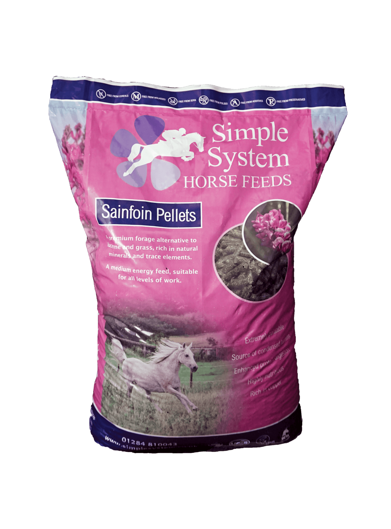 Simple System Sainfoin Pellets 20kg | Luxury Home Accessories | Heulog Glow