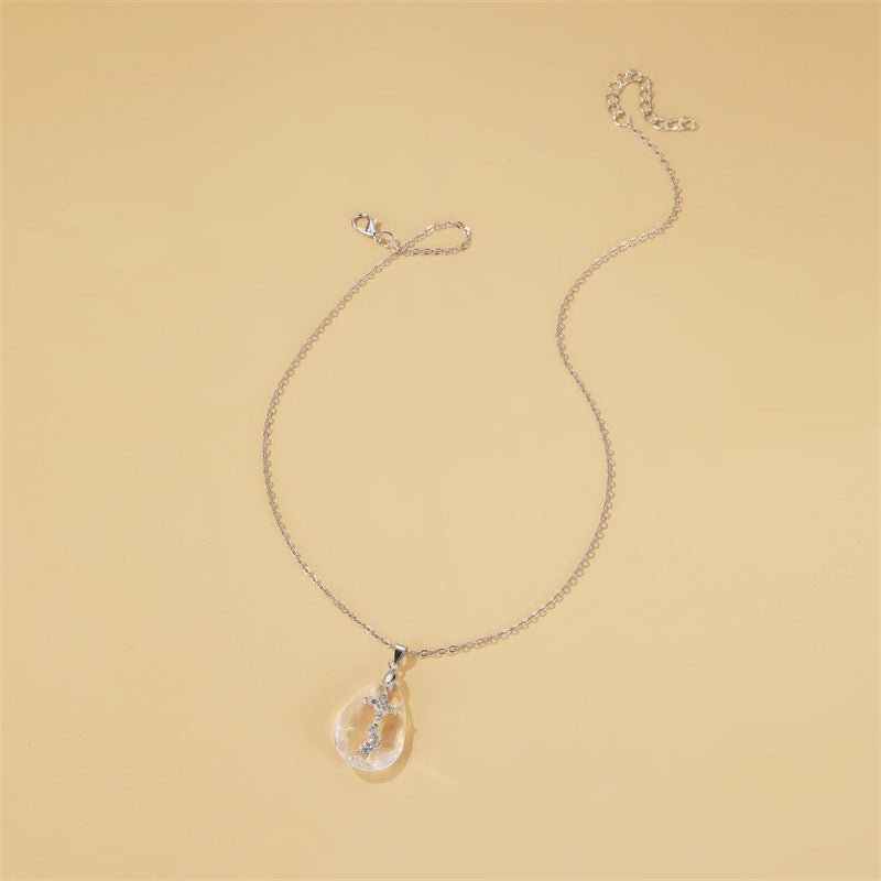 Simple Temperament Wild Drop Pendant Necklace | Luxury Home Accessories | Heulog Glow