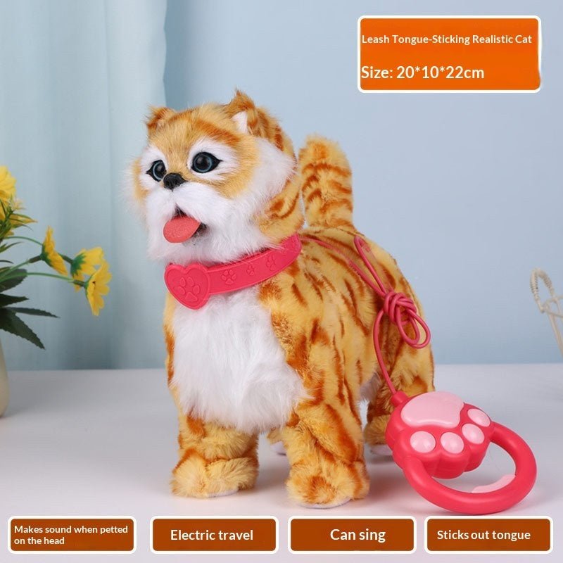 Simulation Dog That Walks Barks Wags Its Tail And Plays Musicelectric Plush Toy Dog Electronic Pet Dog With Motion-sensing Capabilities | Luxury Home Accessories | Heulog Glow