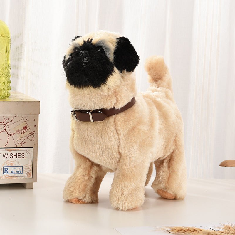 Simulation Dog That Walks Barks Wags Its Tail And Plays Musicelectric Plush Toy Dog Electronic Pet Dog With Motion-sensing Capabilities | Luxury Home Accessories | Heulog Glow