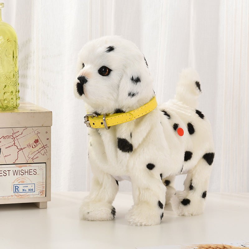 Simulation Dog That Walks Barks Wags Its Tail And Plays Musicelectric Plush Toy Dog Electronic Pet Dog With Motion-sensing Capabilities | Luxury Home Accessories | Heulog Glow