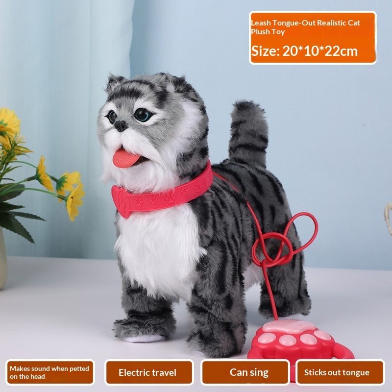 Simulation Dog That Walks Barks Wags Its Tail And Plays Musicelectric Plush Toy Dog Electronic Pet Dog With Motion-sensing Capabilities | Luxury Home Accessories | Heulog Glow