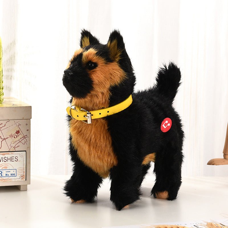 Simulation Dog That Walks Barks Wags Its Tail And Plays Musicelectric Plush Toy Dog Electronic Pet Dog With Motion-sensing Capabilities | Luxury Home Accessories | Heulog Glow