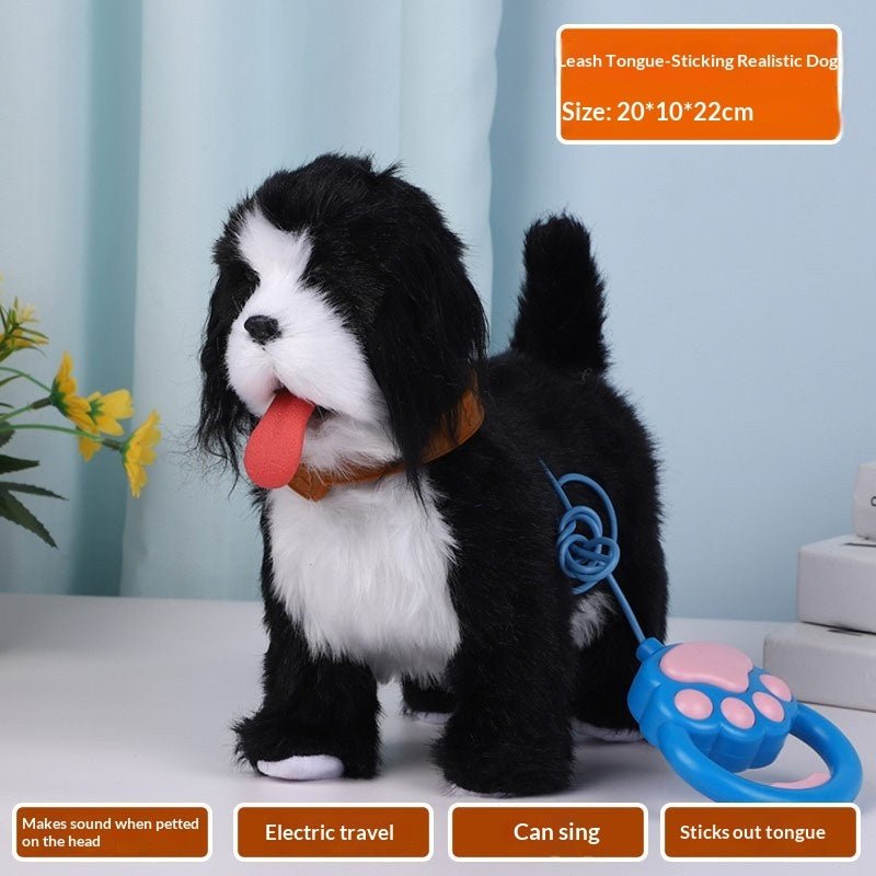 Simulation Dog That Walks Barks Wags Its Tail And Plays Musicelectric Plush Toy Dog Electronic Pet Dog With Motion-sensing Capabilities | Luxury Home Accessories | Heulog Glow