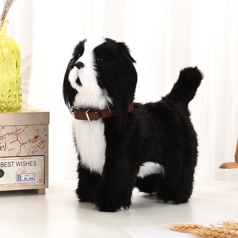 Simulation Dog That Walks Barks Wags Its Tail And Plays Musicelectric Plush Toy Dog Electronic Pet Dog With Motion-sensing Capabilities | Luxury Home Accessories | Heulog Glow