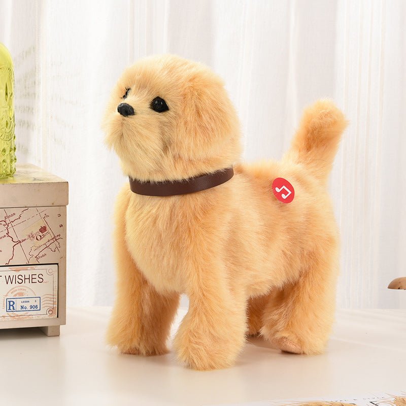 Simulation Dog That Walks Barks Wags Its Tail And Plays Musicelectric Plush Toy Dog Electronic Pet Dog With Motion-sensing Capabilities | Luxury Home Accessories | Heulog Glow