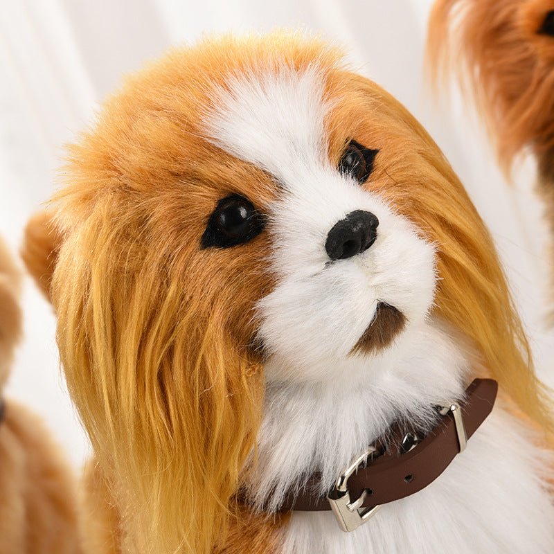 Simulation Dog That Walks Barks Wags Its Tail And Plays Musicelectric Plush Toy Dog Electronic Pet Dog With Motion-sensing Capabilities | Luxury Home Accessories | Heulog Glow