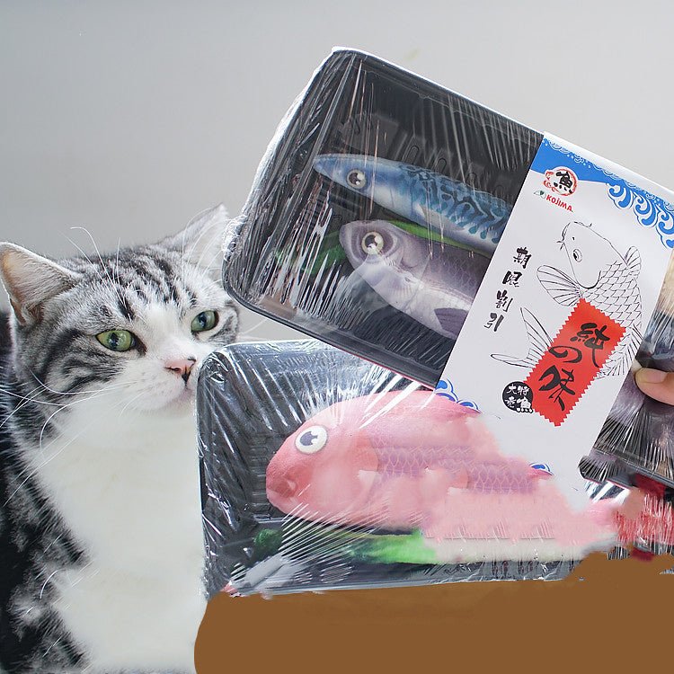 Simulation Salmon Snapper Catnip Toy | Luxury Home Accessories | Heulog Glow