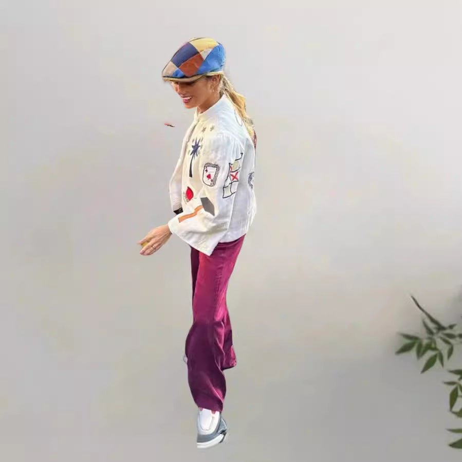 Single-breasted Short Casual Jacket Coat | Luxury Home Accessories | Heulog Glow