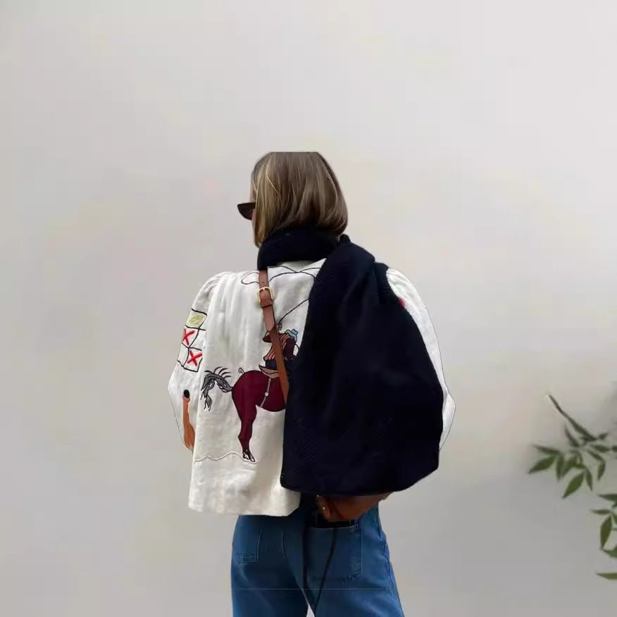 Single-breasted Short Casual Jacket Coat | Luxury Home Accessories | Heulog Glow