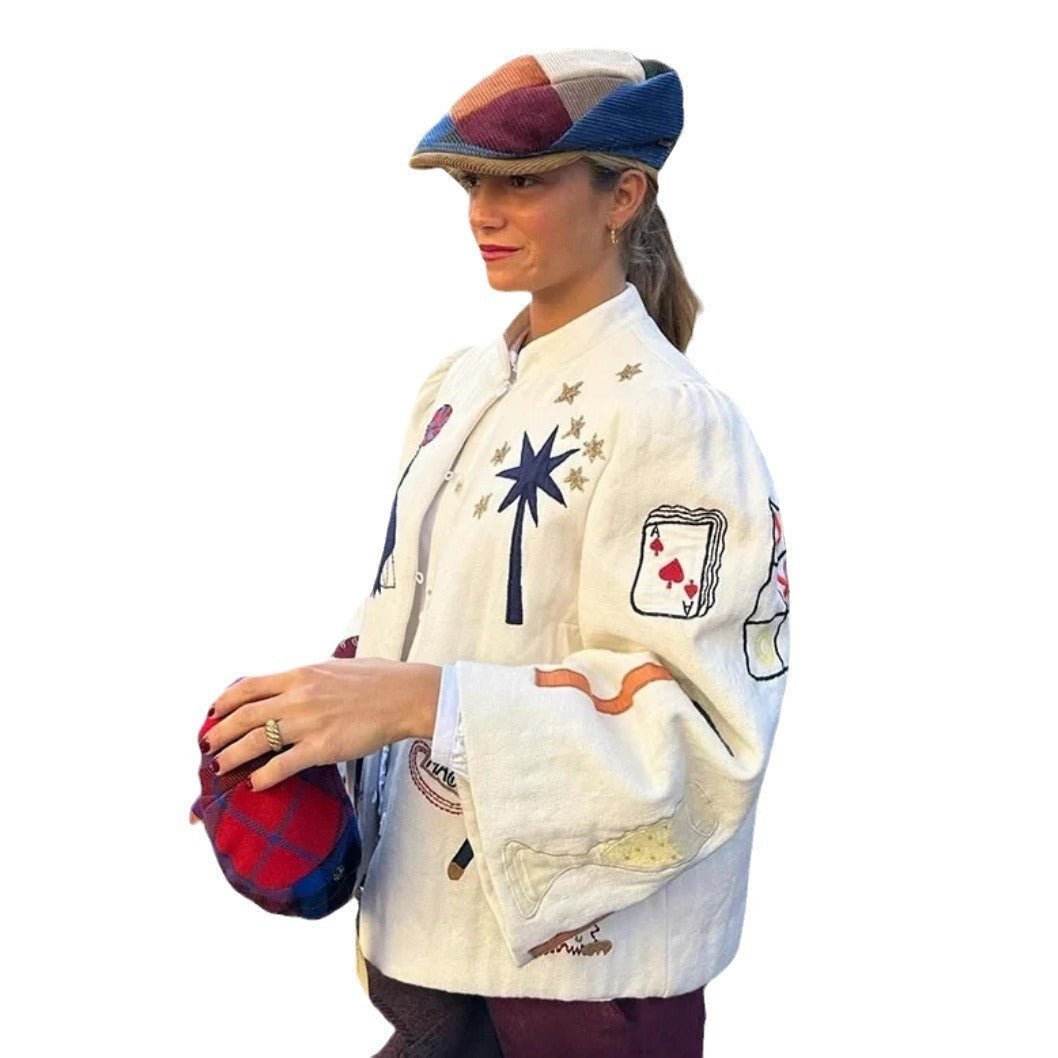 Single-breasted Short Casual Jacket Coat | Luxury Home Accessories | Heulog Glow