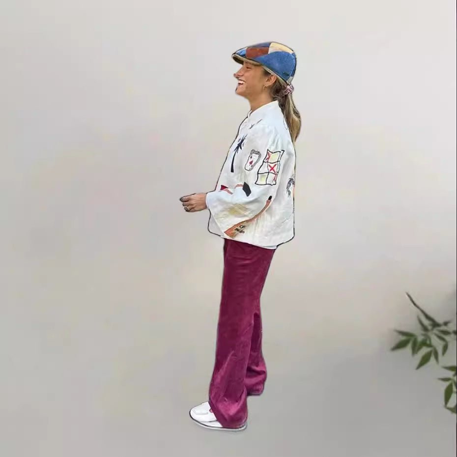 Single-breasted Short Casual Jacket Coat | Luxury Home Accessories | Heulog Glow