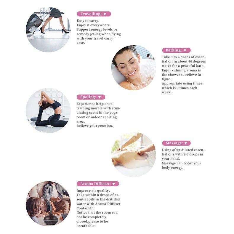 Single herbal massage aromatherapy essential oil | Luxury Home Accessories | Heulog Glow