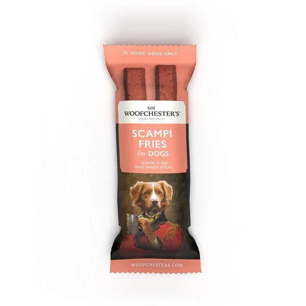 Sir Woofchesters Scampi Fries 35g | Luxury Home Accessories | Heulog Glow