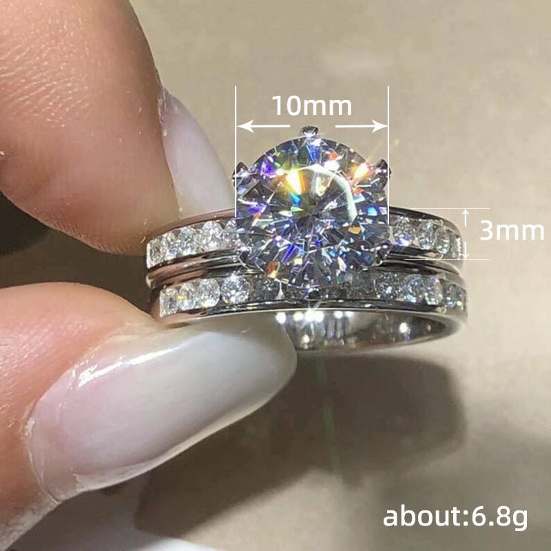 Six-claw Valentine's Day Gift Ring | Luxury Home Accessories | Heulog Glow