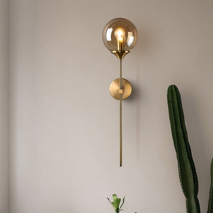 Sizzle Glass Wall Light - Sleek Elegant Design Warm Ambient Lighting | Luxury Home Accessories | Heulog Glow