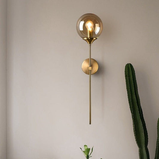 Sizzle Glass Wall Light - Sleek Elegant Design Warm Ambient Lighting | Luxury Home Accessories | Heulog Glow