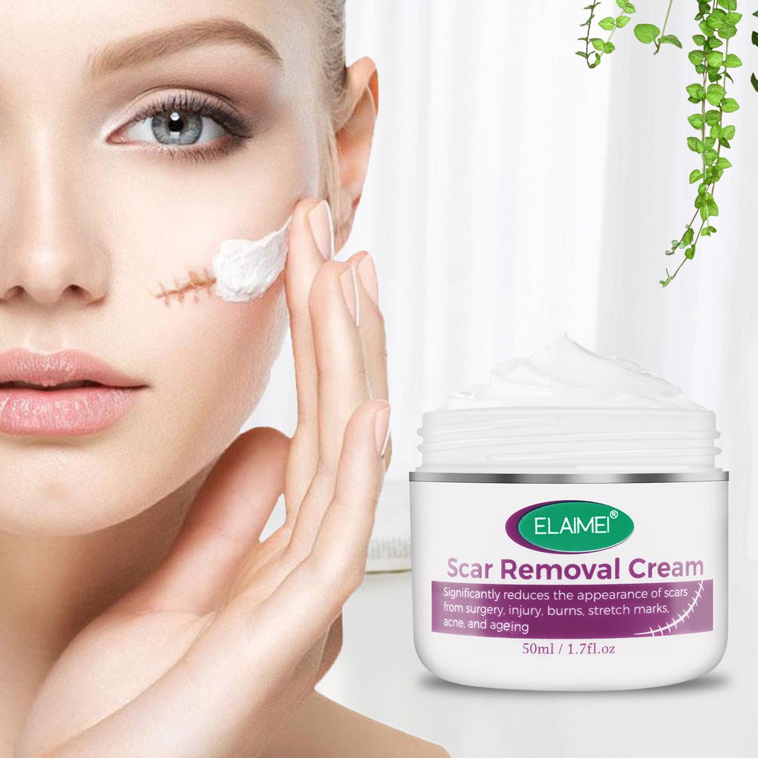 Skin Rebound Scarless Cream Scar Removal Cream Face Cream For Face Acne Scar Stretch Marks Skin Repair Face Cream | Luxury Home Accessories | Heulog Glow
