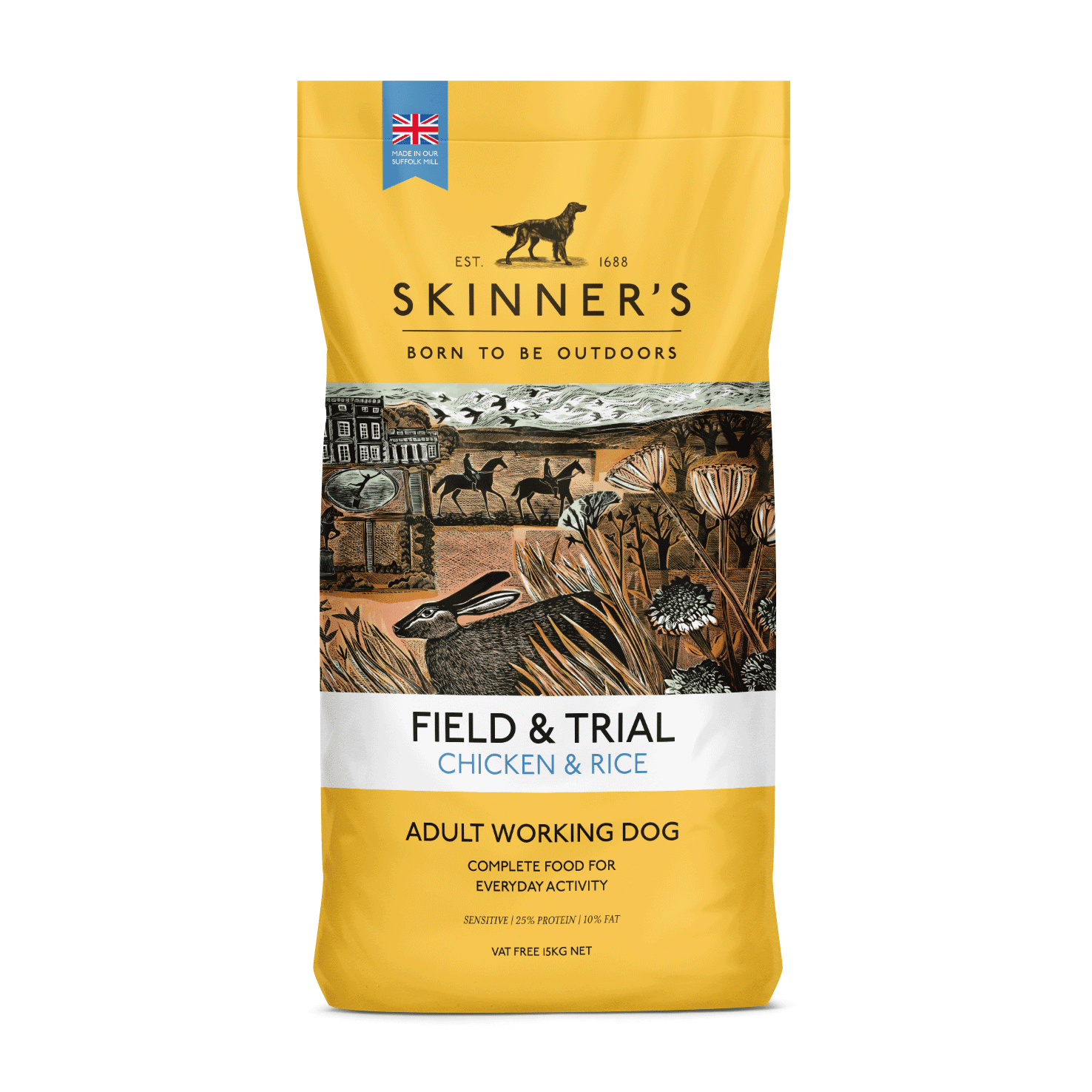 Skinners Field & Trial Adult Chicken & Rice 2.5kg | Luxury Home Accessories | Heulog Glow