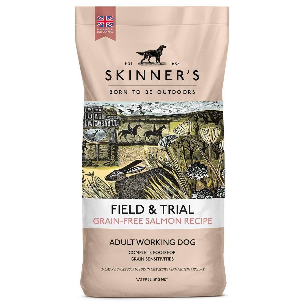 Skinners Field & Trial Adult Grain Free Salmon 2.5kg | Luxury Home Accessories | Heulog Glow