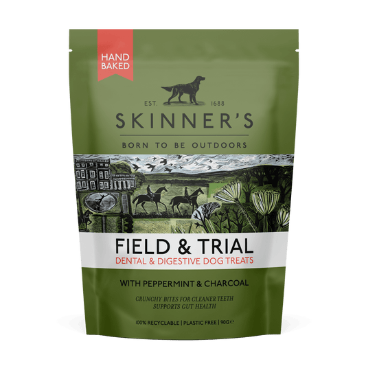 Skinners Field & Trial Dental & Digestive Dog Treats 90g | Luxury Home Accessories | Heulog Glow