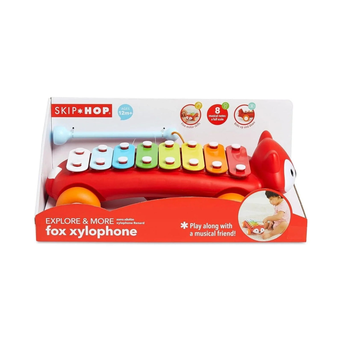 Skip Hop Explore & More Fox Xylophone | Luxury Home Accessories | Heulog Glow
