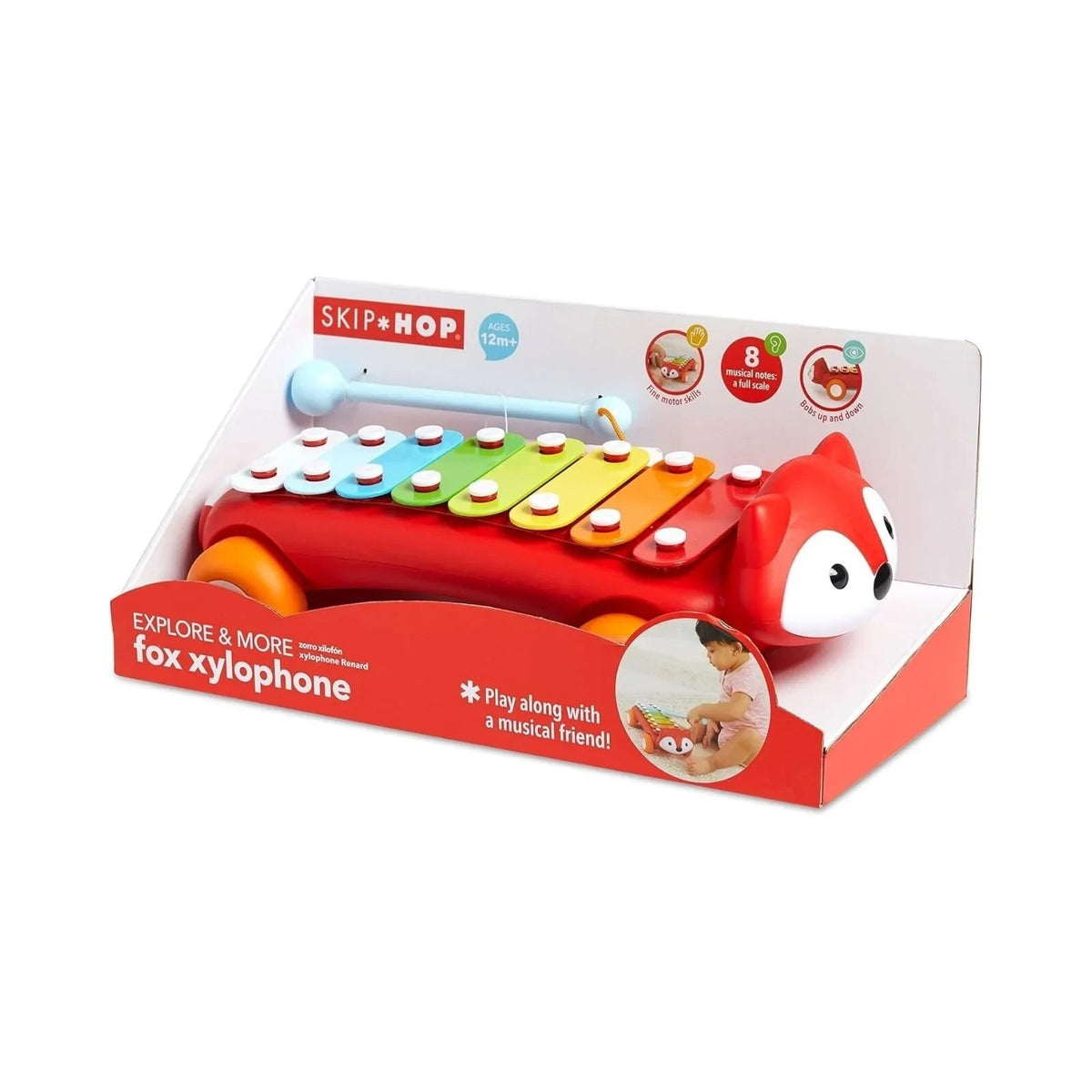 Skip Hop Explore & More Fox Xylophone | Luxury Home Accessories | Heulog Glow