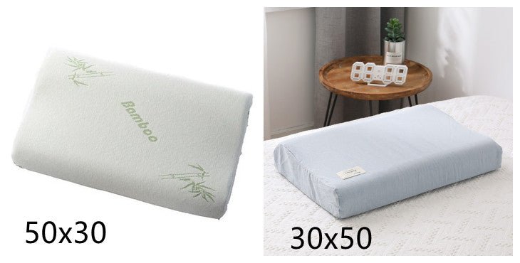 SleepAlign Bamboo Memory Foam Cervical Pillow – Neck Pain Relief & Support | Luxury Home Accessories | Heulog Glow