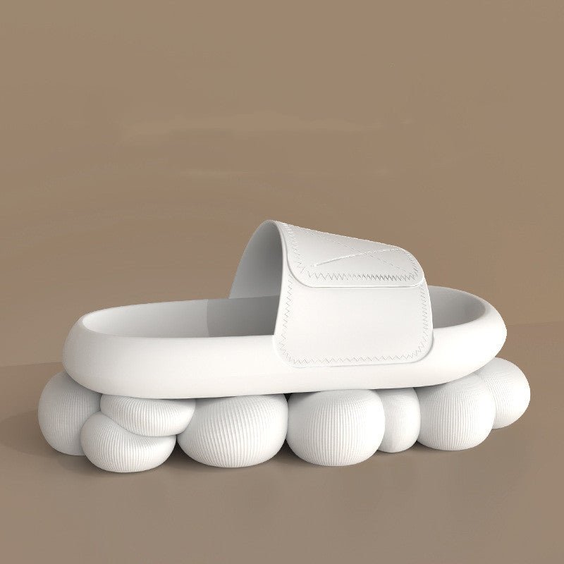 Slipper Female Summer Indoor Home Thickened Bottom Anti Slip Net Red Couple Bath Bathroom Home Cool Slipper Male | Luxury Home Accessories | Heulog Glow
