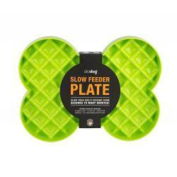 Slow Feeder Plate Green | Luxury Home Accessories | Heulog Glow