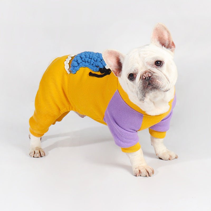 Small Dog Fadoubago Clothes Plush And Thickened Pet Four-legged Clothes To Keep Warm In Winter | Luxury Home Accessories | Heulog Glow