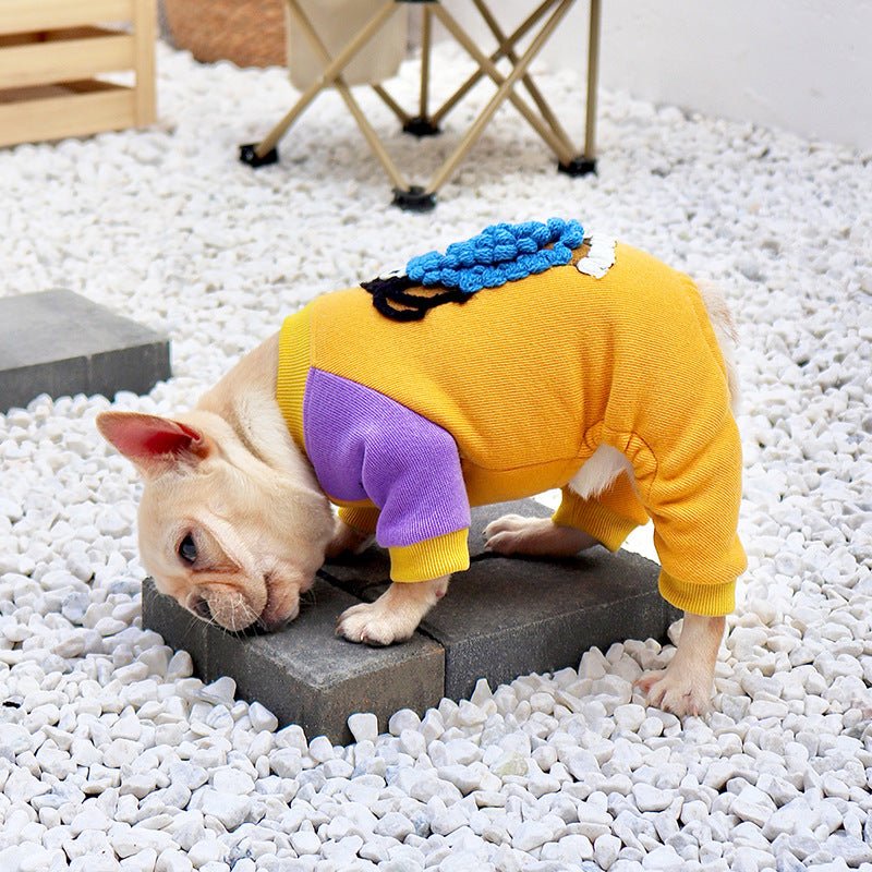 Small Dog Fadoubago Clothes Plush And Thickened Pet Four-legged Clothes To Keep Warm In Winter | Luxury Home Accessories | Heulog Glow