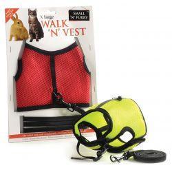 Small 'N' Furry Walk 'N' Vest 'N' Leash For Rabbits | Luxury Home Accessories | Heulog Glow