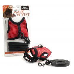 Small 'N' Furry Walk 'N' Vest 'N' Leash For Rabbits | Luxury Home Accessories | Heulog Glow