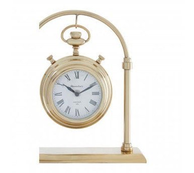 Small Round Mantel Clock | Hampstead | Luxury Home Accessories | Heulog Glow